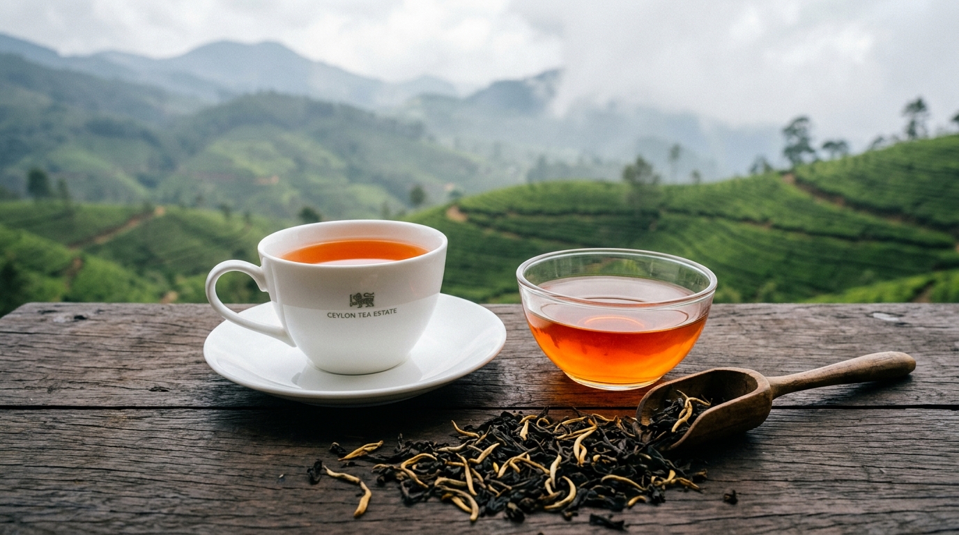 Ceylon Tea Export Guide: Safety & Compliance | 100% Pure Ceylon Tea Authentic Ceylon Tea editorial photography: Ceylon Tea Export Guide: Safety & Compliance showcasing Export Trade, single-origin terroir, and hand-picked orthodox leaf quality