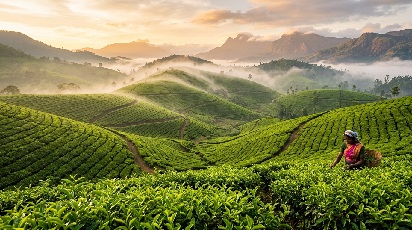 Kandy Ceylon Tea: The Historic Heart of Spice and Body | 100% Pure Ceylon Tea Authentic Ceylon Tea editorial photography: Kandy Ceylon Tea: The Historic Heart of Spice and Body showcasing Regional Highlights, single-origin terroir, and hand-picked orthodox leaf quality