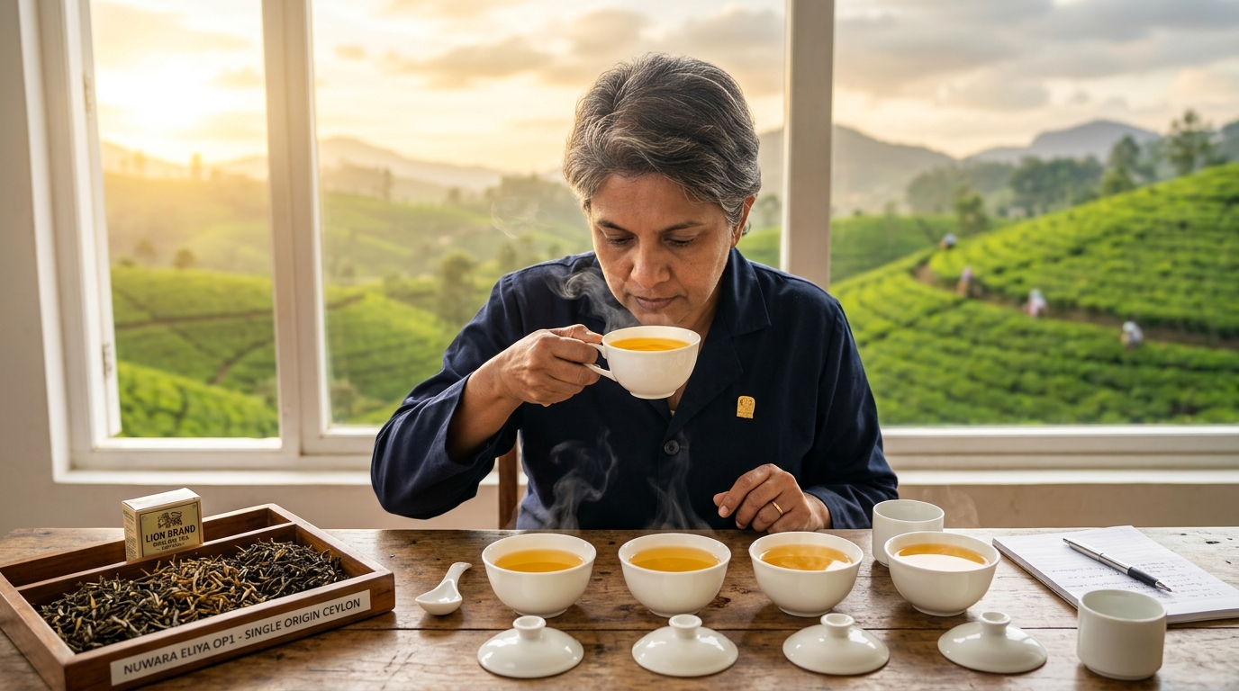 Why Spring Water Temperature and Minerals Matter for Tea | 100% Pure Ceylon Tea Authentic Ceylon Tea editorial photography: Why Spring Water Temperature and Minerals Matter for Tea showcasing Brewing & Tea Expertise, single-origin terroir, and hand-picked orthodox leaf quality