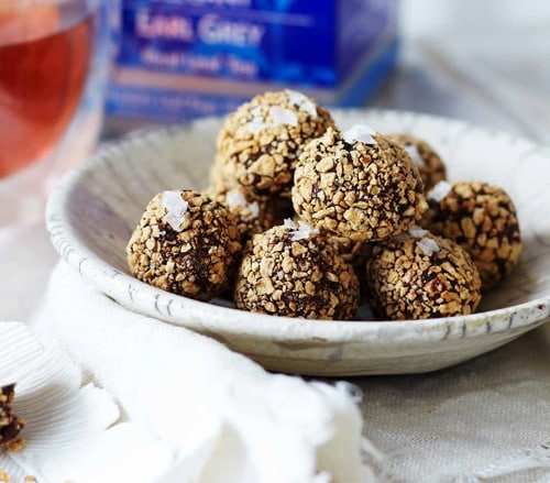 Chocolate truffle balls